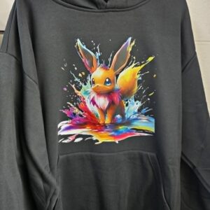 Black hoodie: Evee - large