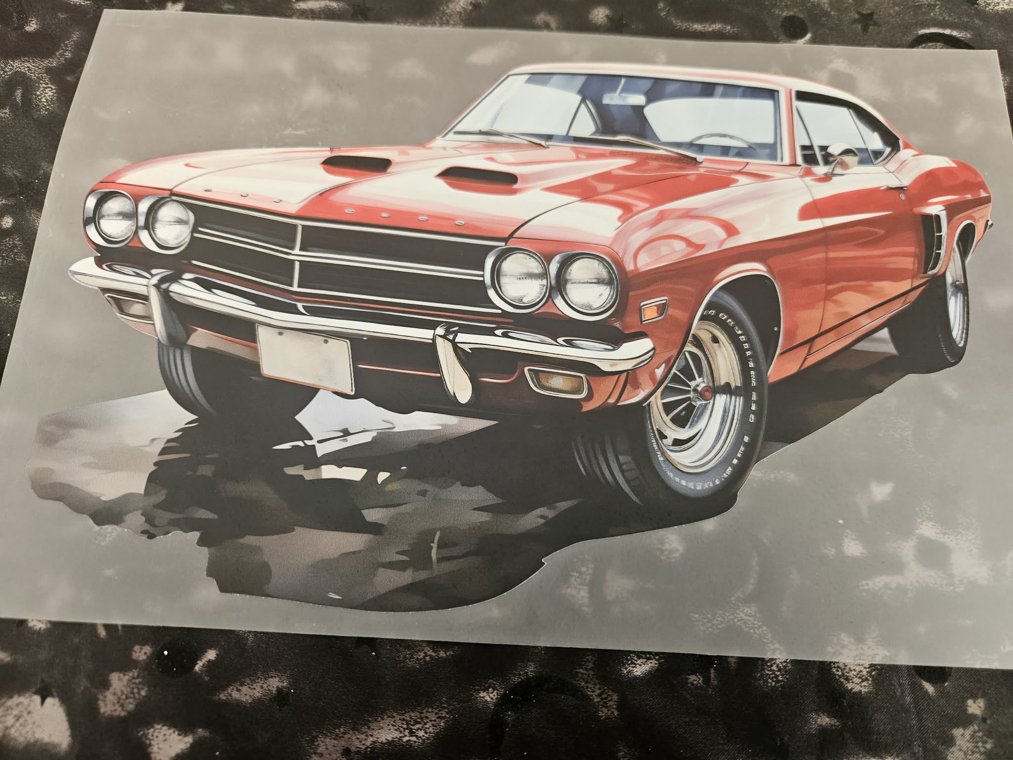 Customised Clothing- Red Camero