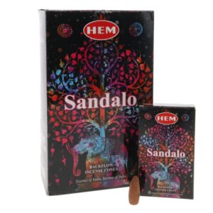 Sandalo Backflow Incense 10 Cones HEM