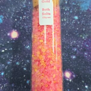 bath salt-rose gold