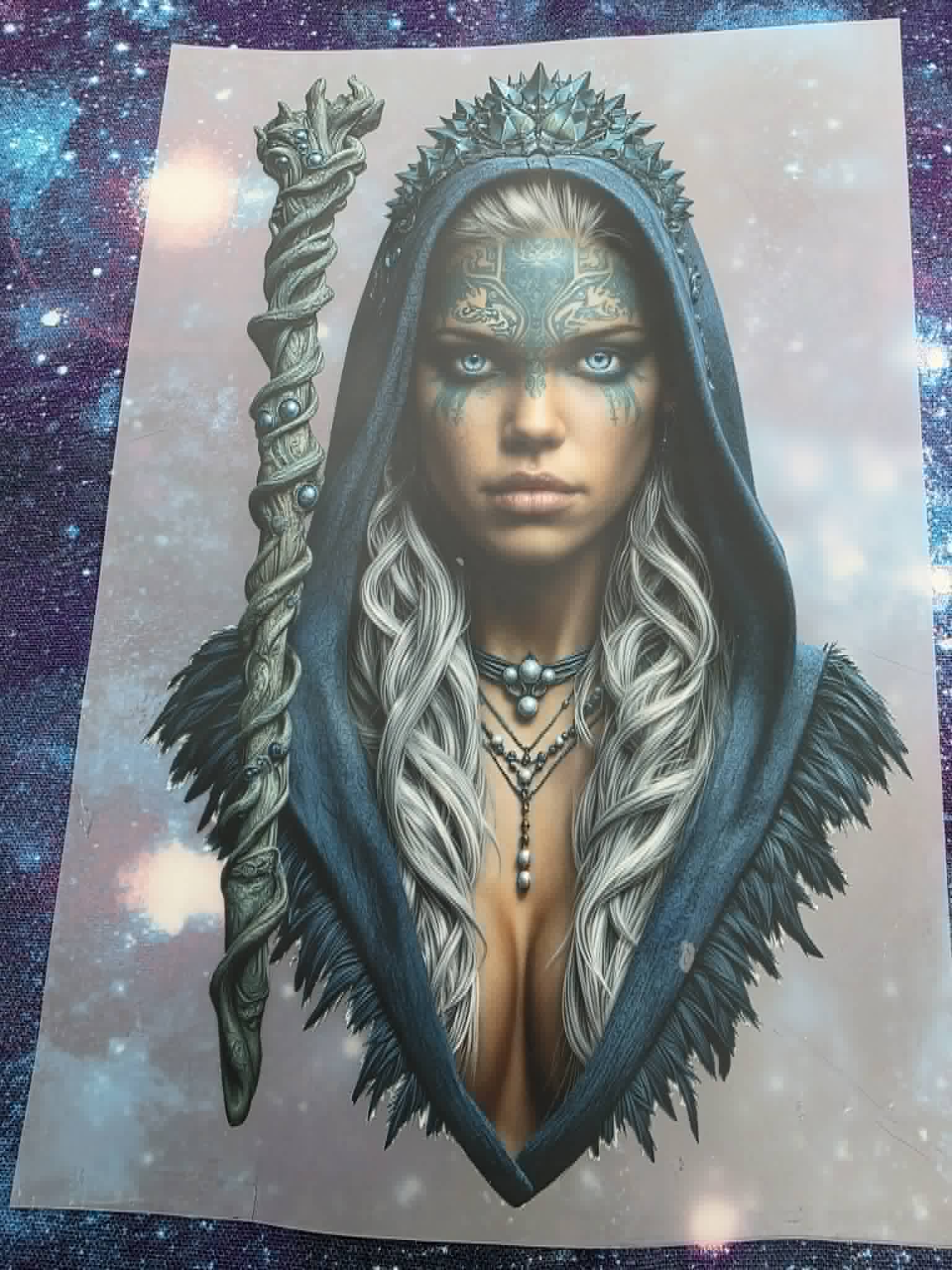 Customised Clothing- Goddess in Blue