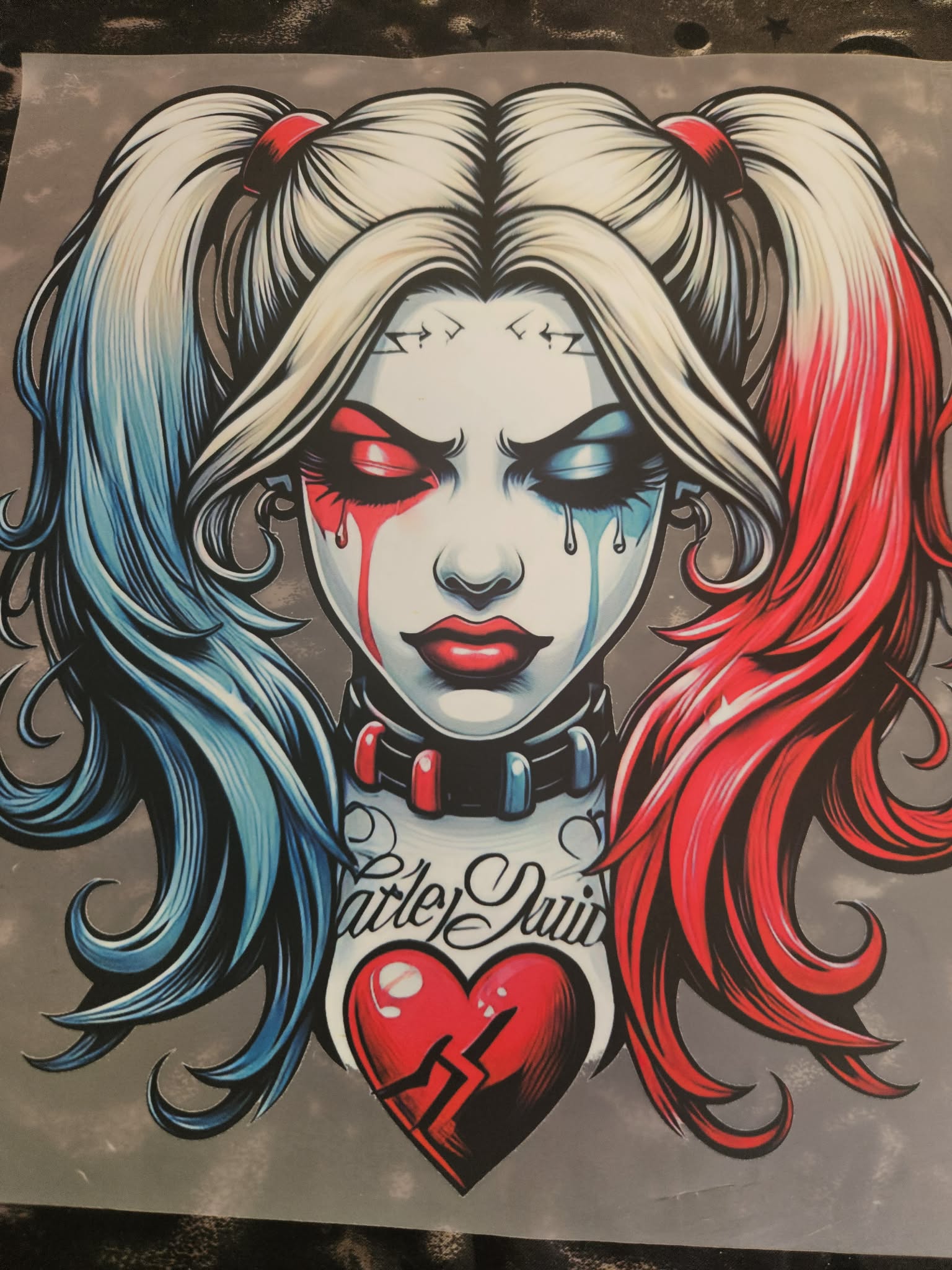 Customised Clothing- Harley Quin
