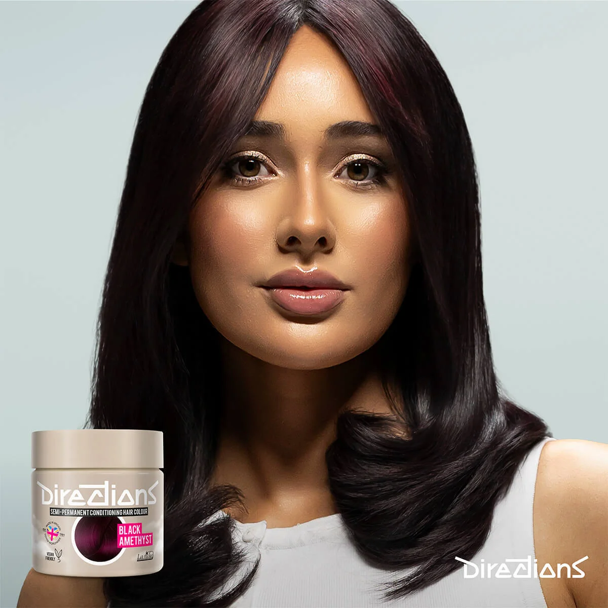 Directions - Black Amethyst Semi Permanent Hair Colour - Image 2